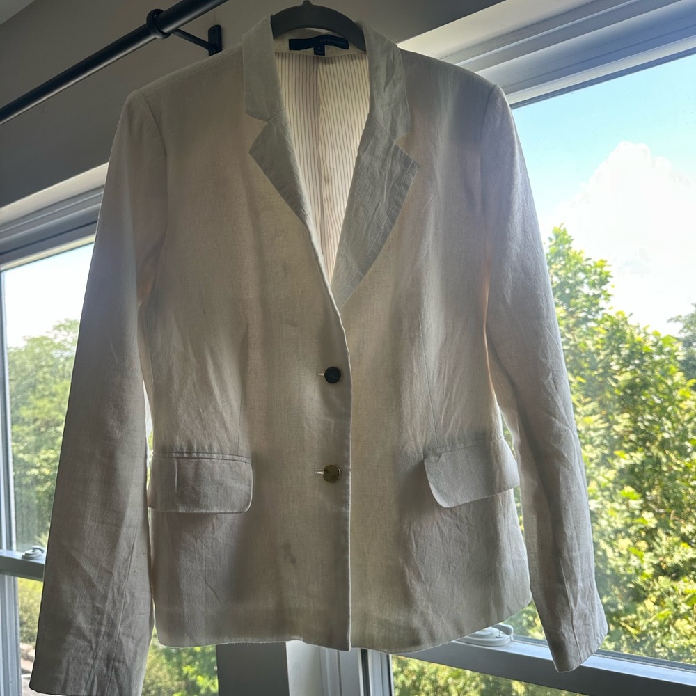 Harve Benard Cream Blazer
